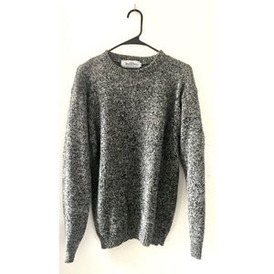 Charcoal Gray Wool Sweater